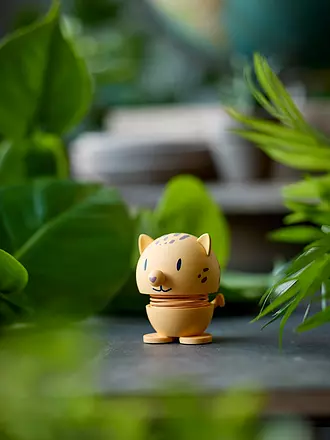 HOPTIMIST | Figurine décorative Léopard Doux 7,6cm Jaune | 